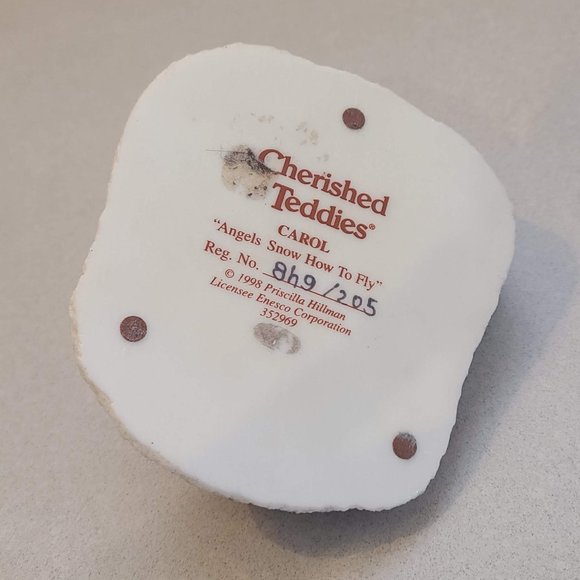 Cherished Teddies "Angels Snow How to Fly" - Picture 8 of 8